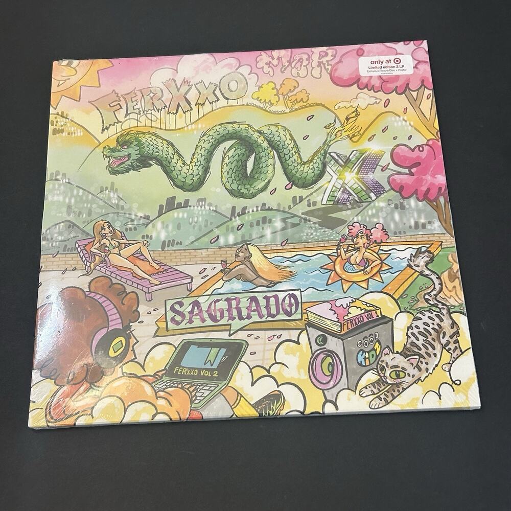 Feid - FERXXO VOL X: Sagrado Limited Edition Picture Disc Vinyl 2LP + Poster